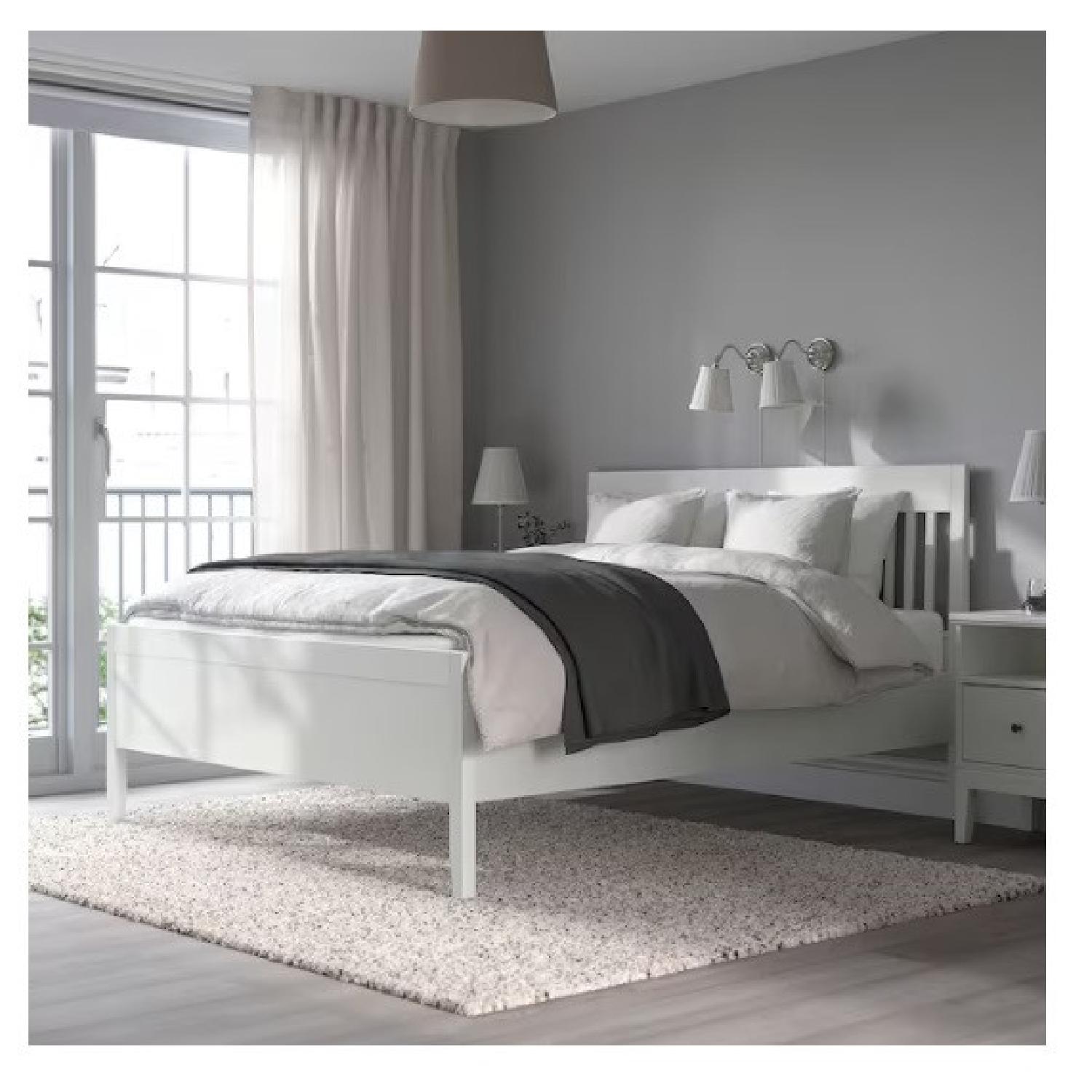 IKEA White Bed Frame - image-3
