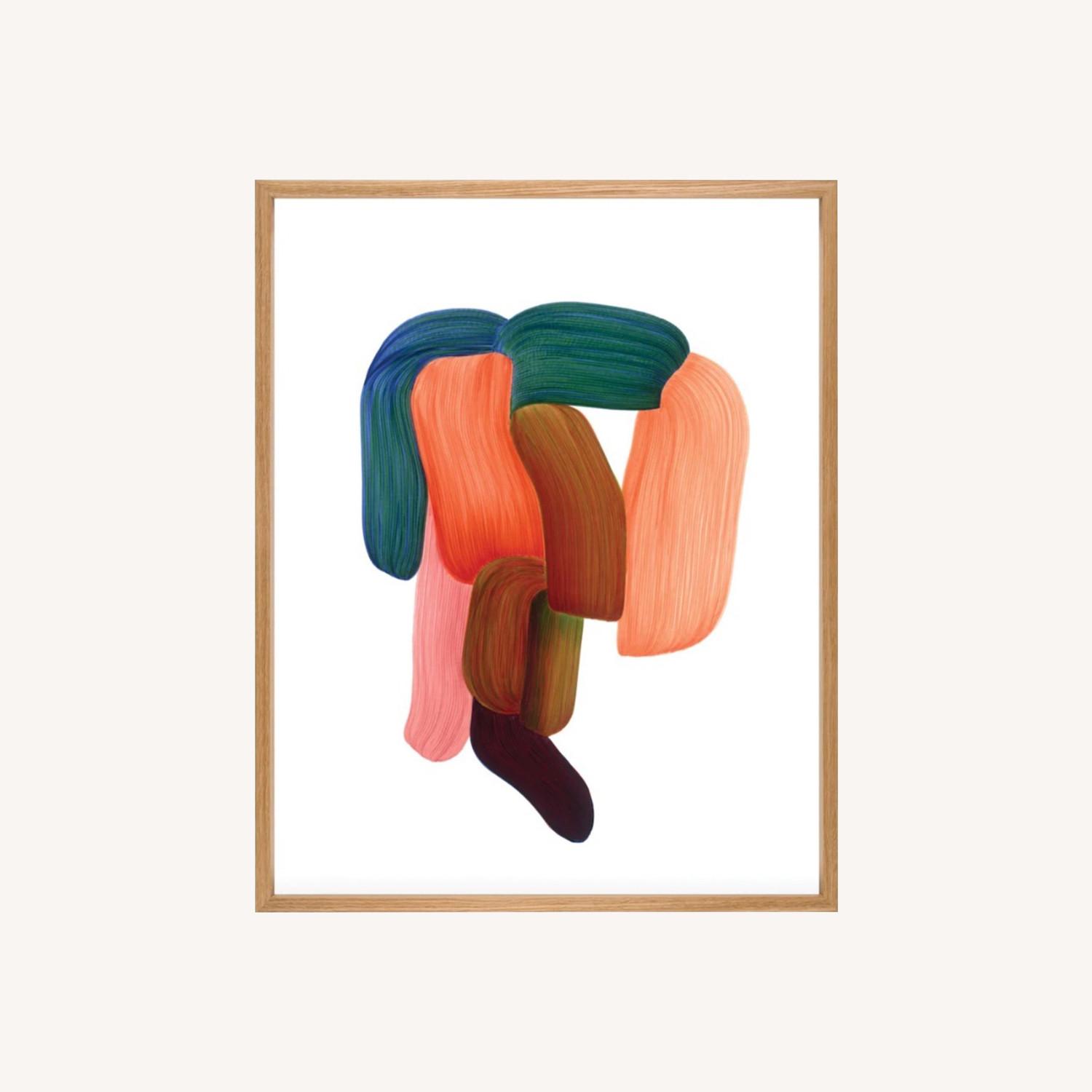 HAY Oak Framed Art Print by Ronan Bouroullec AptDeco