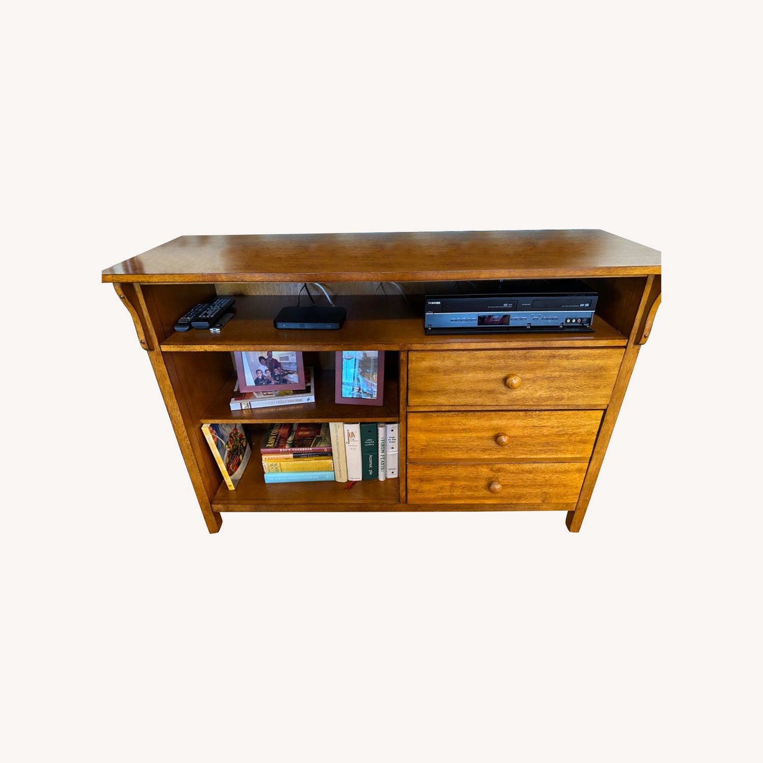 Crate & Barrel Media Table - image-0