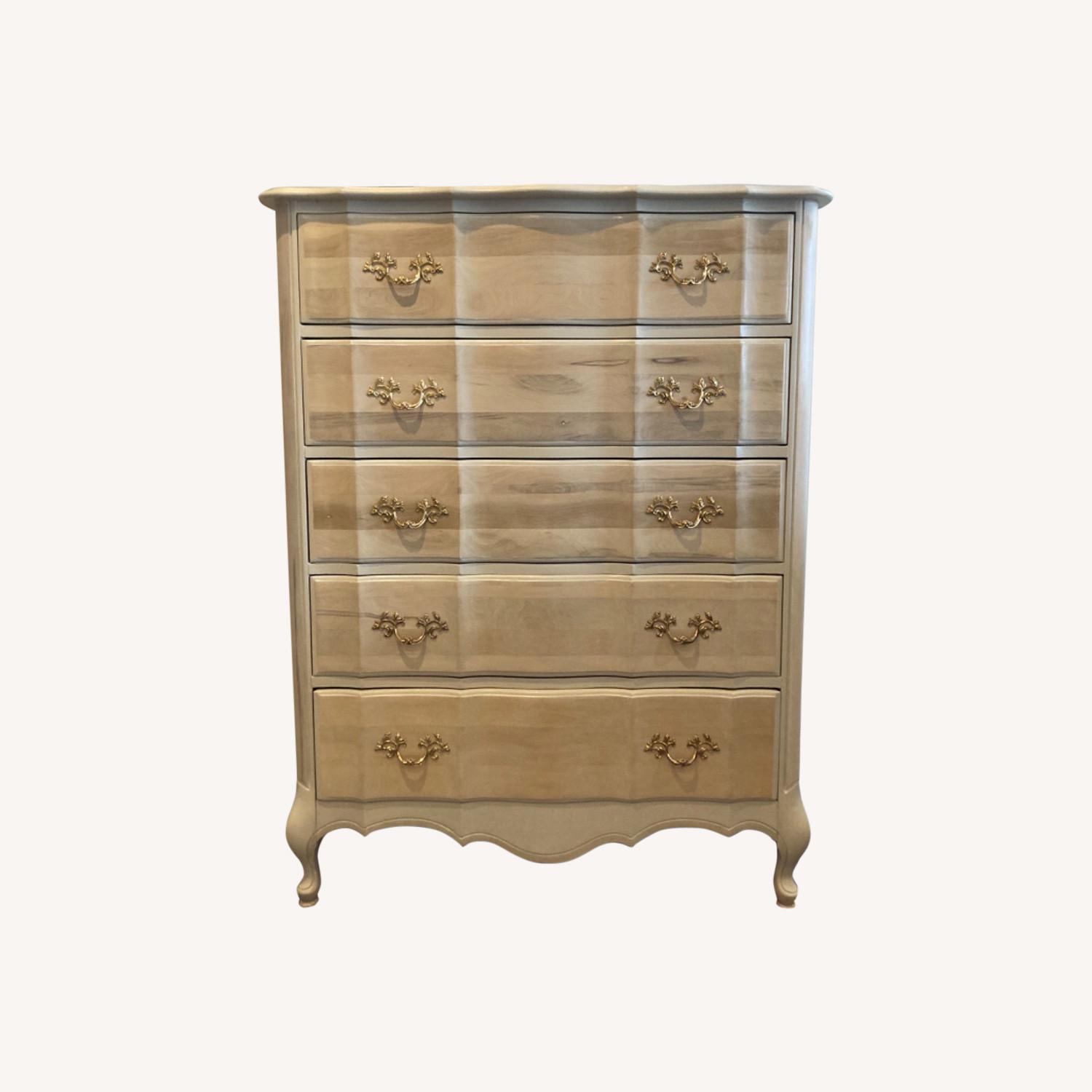 Refurbished French Provincial Chest of Drawers - image-0