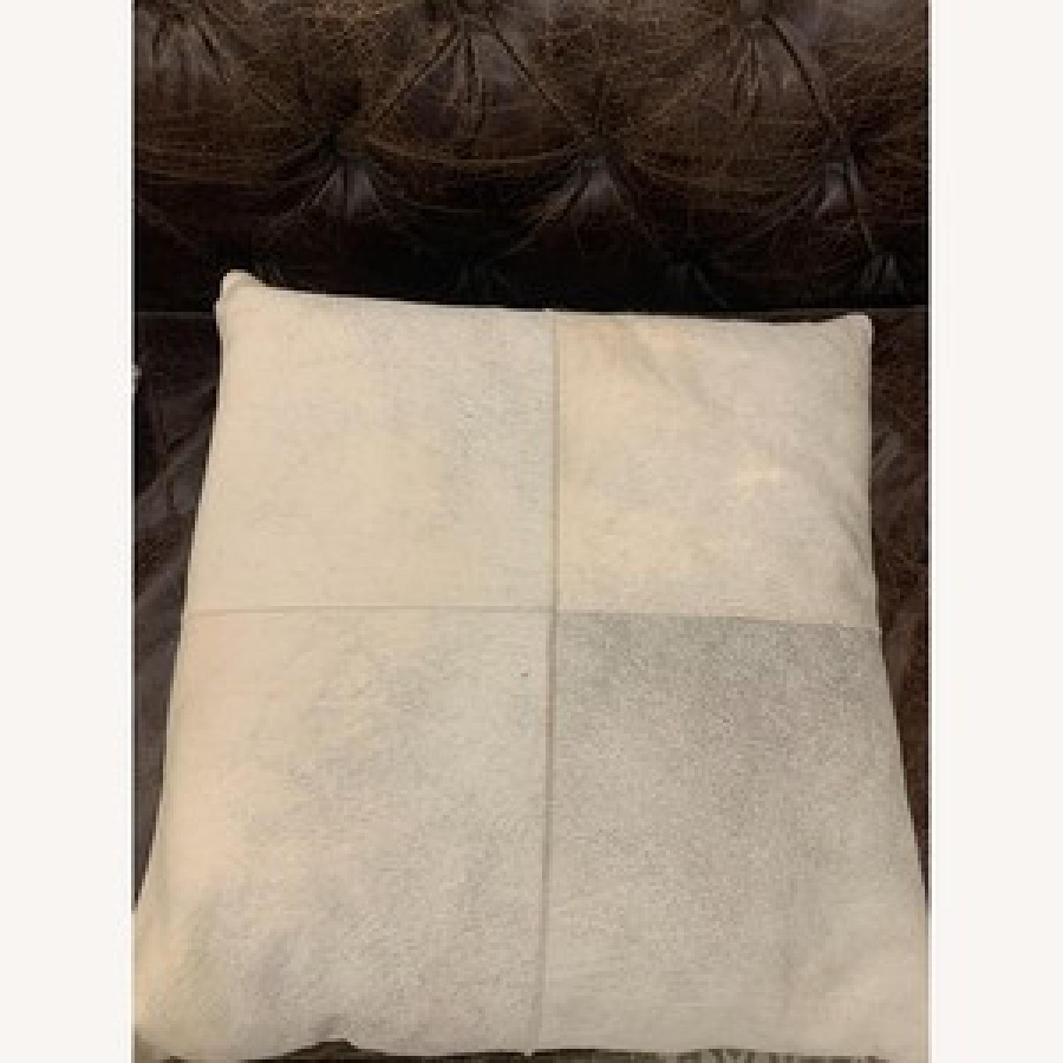 Restoration Hardware Cowhide Large Sofa Pillows  - image-5