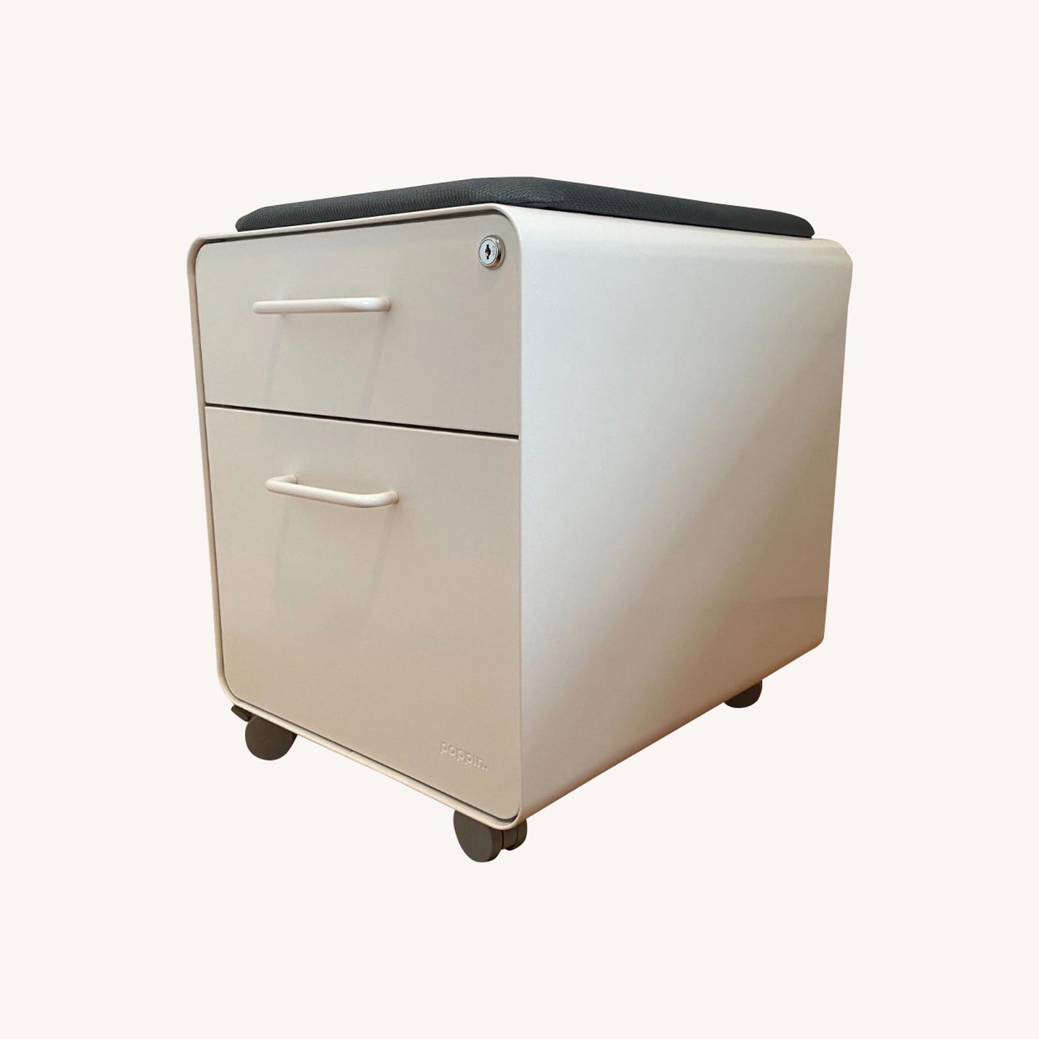 Poppin White File Mini AptDeco