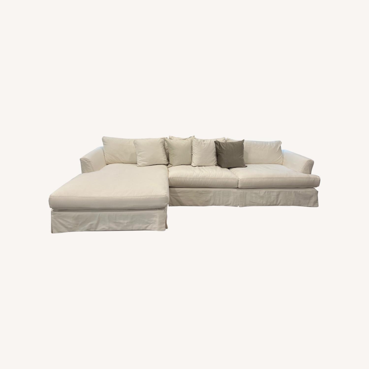 Arhaus Emory Slipcover Sectional - image-0