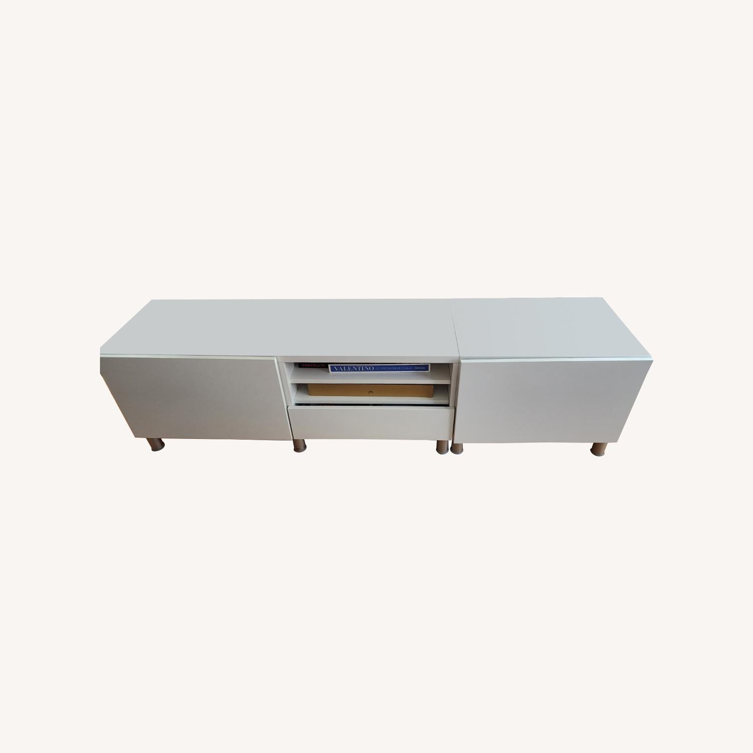 IKEA White Media Console - image-0