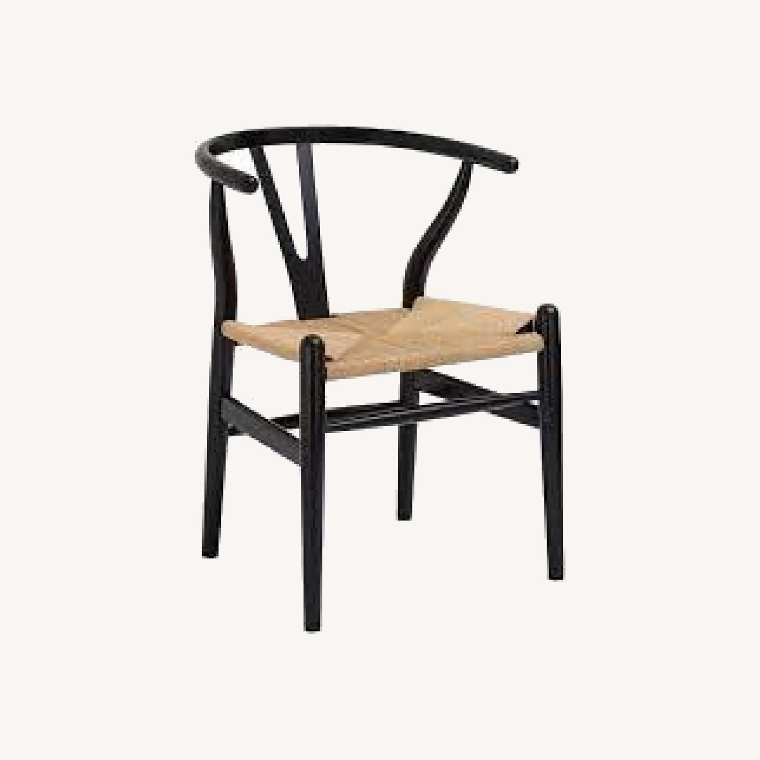 Poly and Bark Set of 2 Wishbone Chairs AptDeco