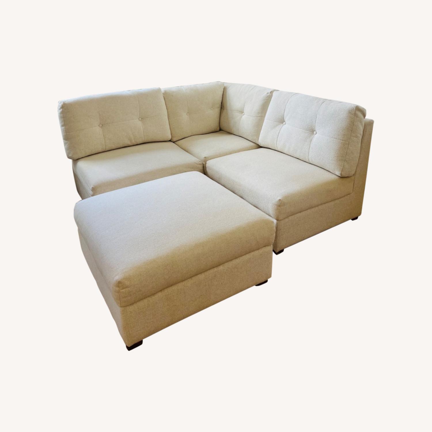 Pottery Barn Sectional Set AptDeco