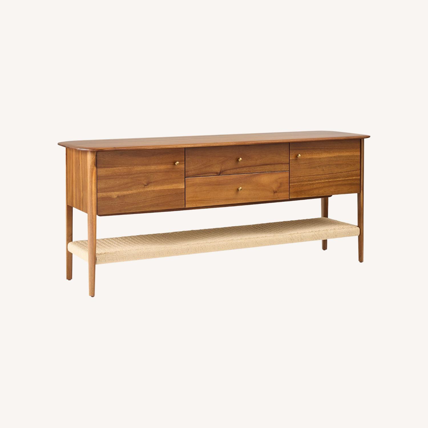 West Elm Chadwick Mid-Century Media Console (68") - image-0