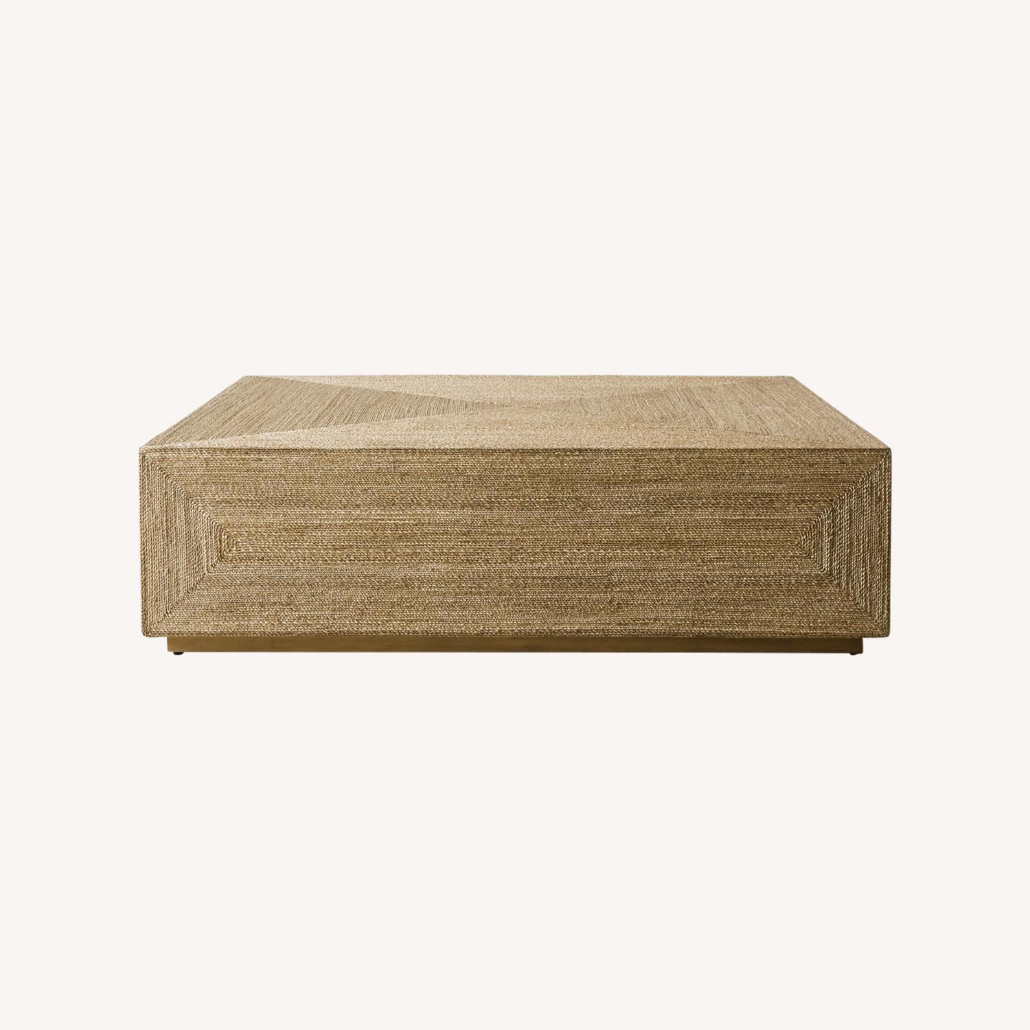 Point Reyes Side Table Williams Sonoma Point Reyes Square Coffee Table - AptDeco