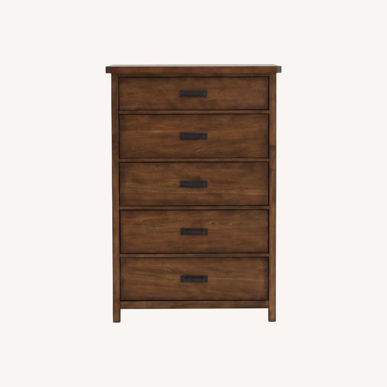 Pottery Barn Mateo 5Drawer Tall Dresser AptDeco