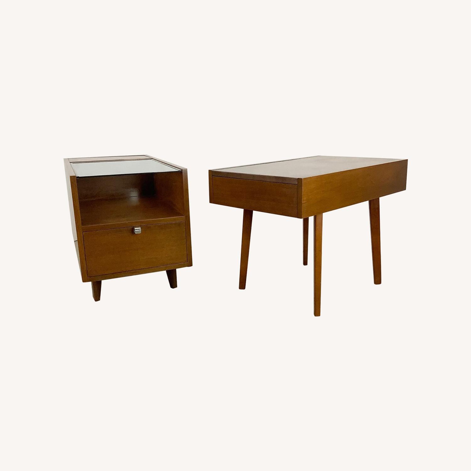 Pair MCM Herman Miller Side Tables- George Nelson - image-0