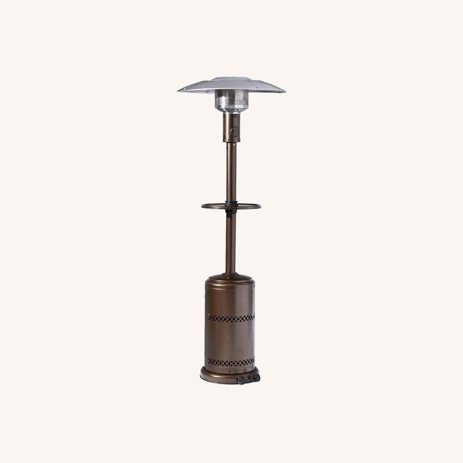West Elm Standing Patio Heater AptDeco