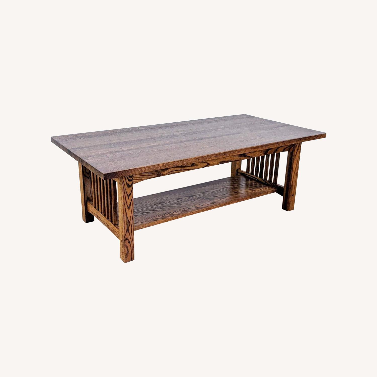 Michaels Mission Style Coffee Table - image-0