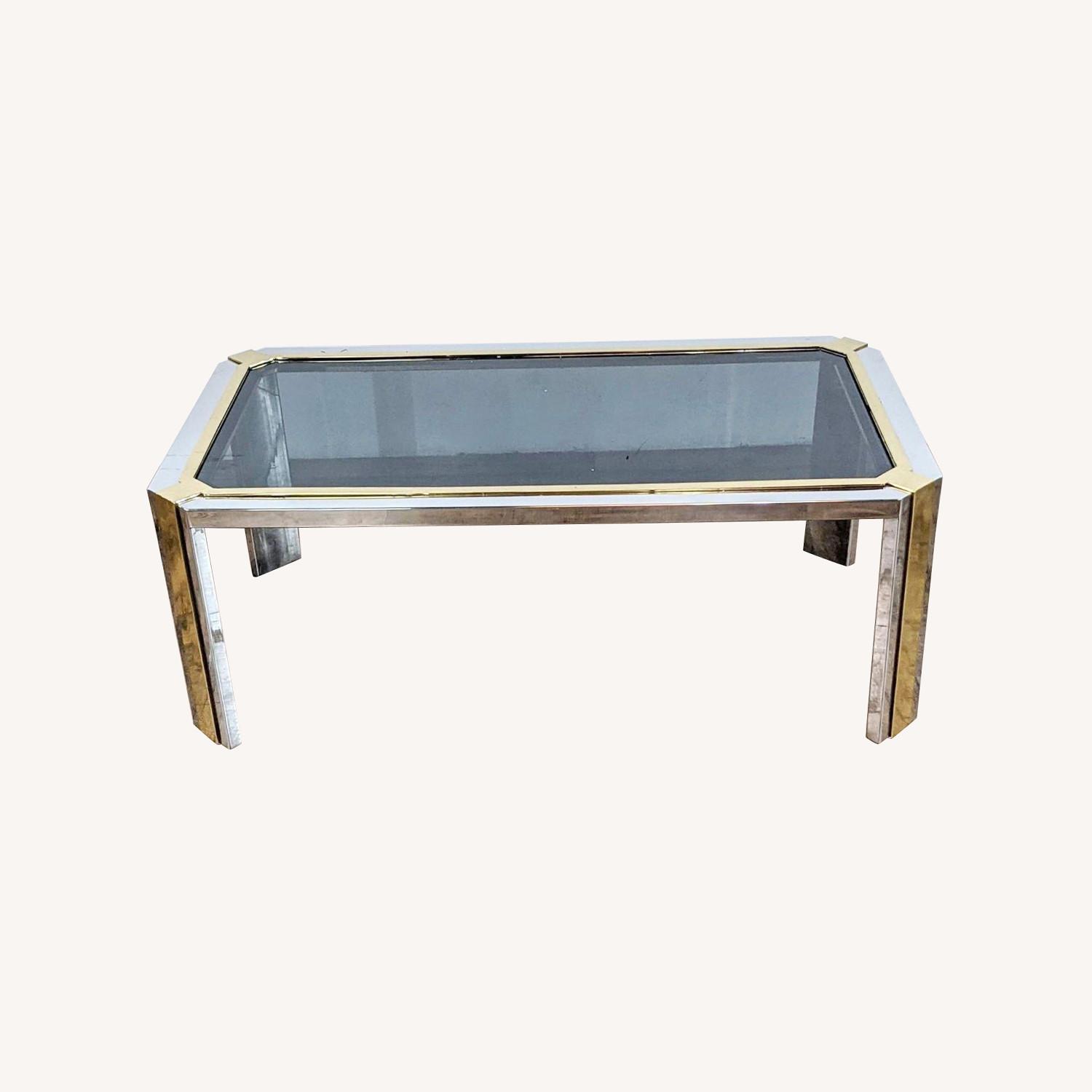Jonathan Adler Glass Top Coffee Table - image-0