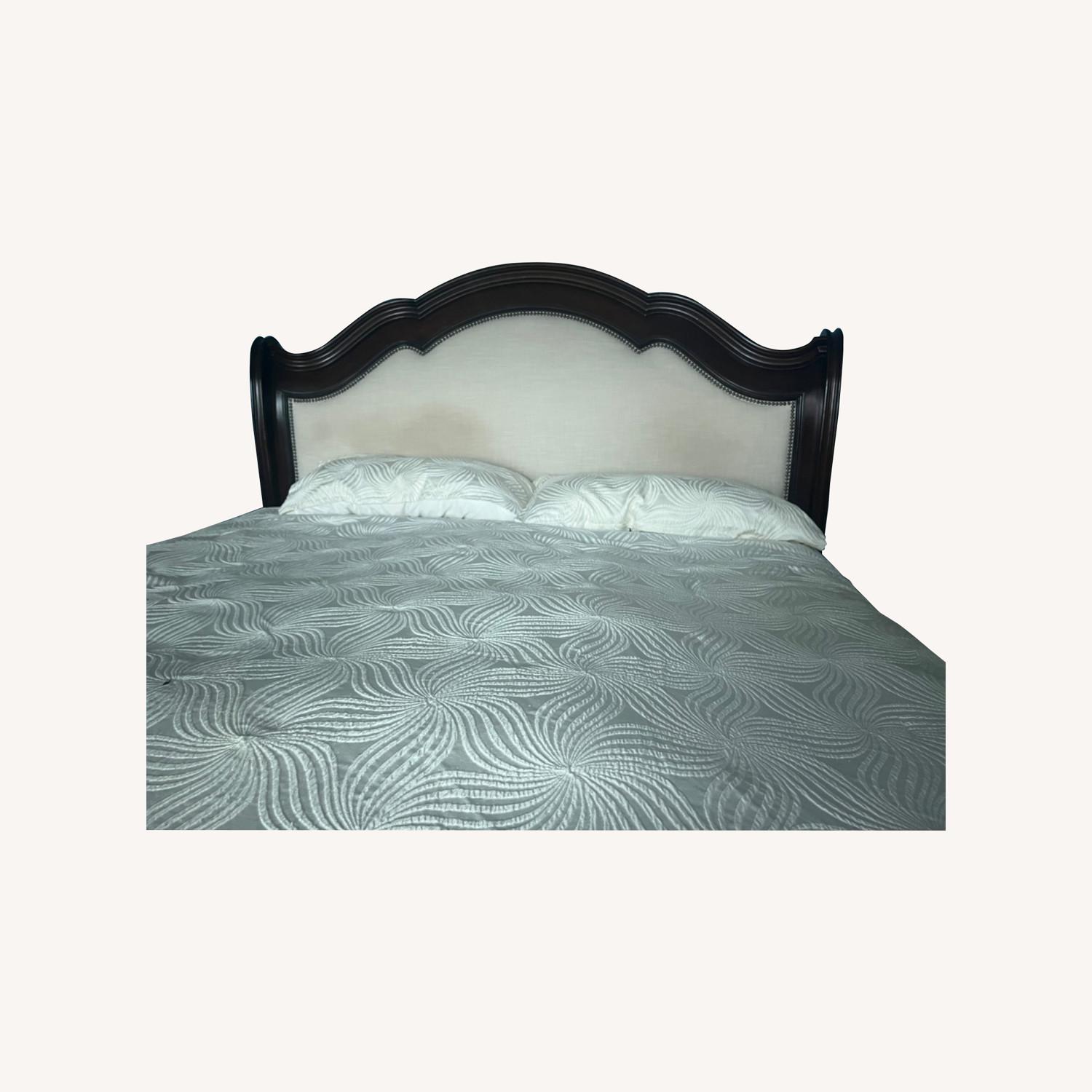 Raymour & Flanigan King Bed - image-0