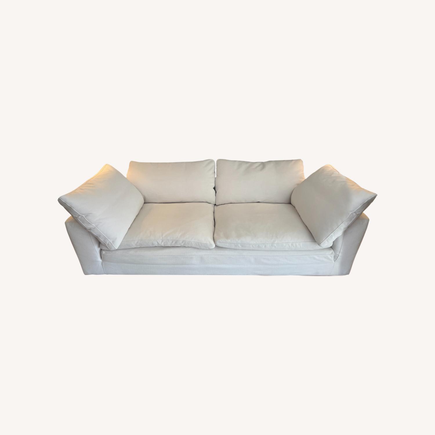 Restoration Hardware Cloud Couch 8' - image-0