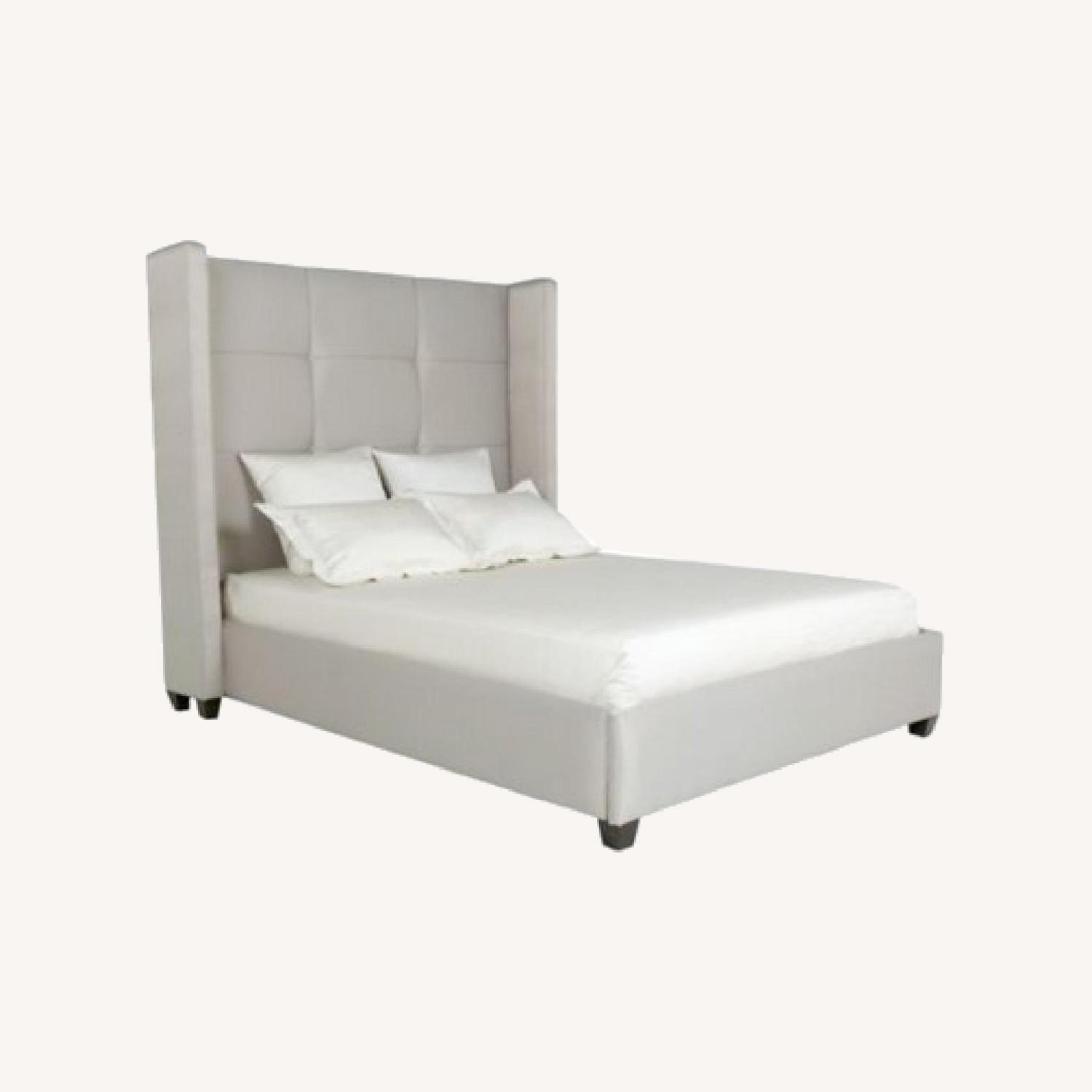 Z Gallerie Nina Queen Bed Frame - image-0