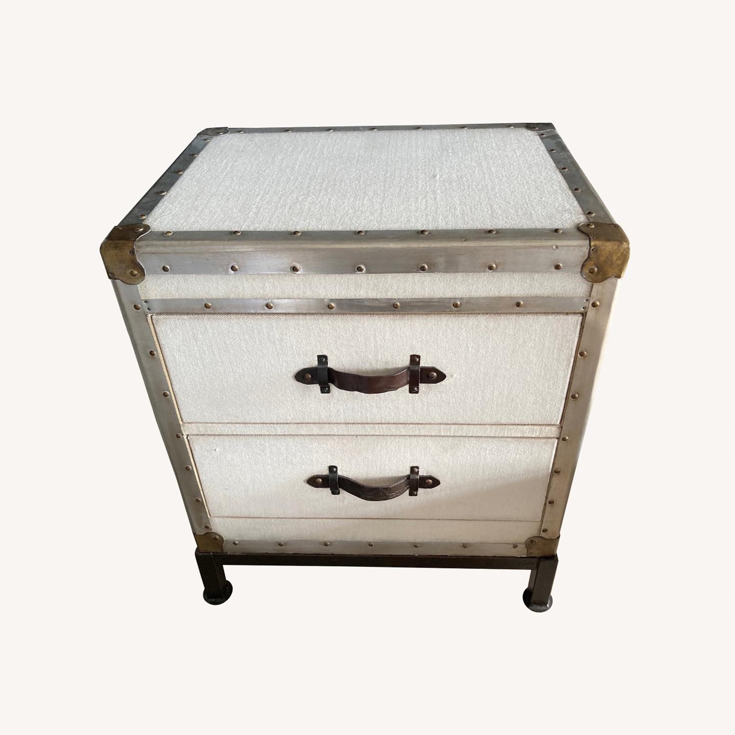 Pottery Barn Ludlow Trunk Nightstands Set of 2 AptDeco