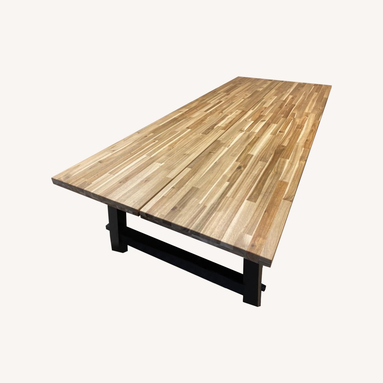IKEA Wood Dining Table AptDeco
