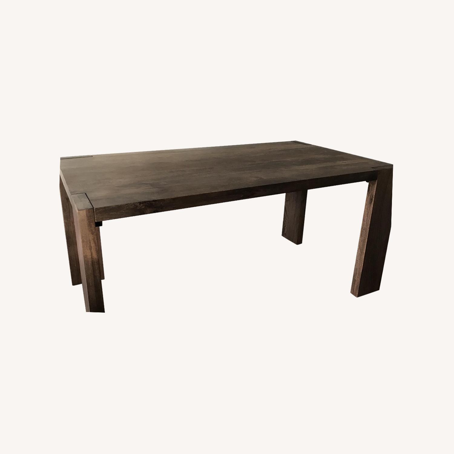 CB2 Blox Wood Dining Table - image-0