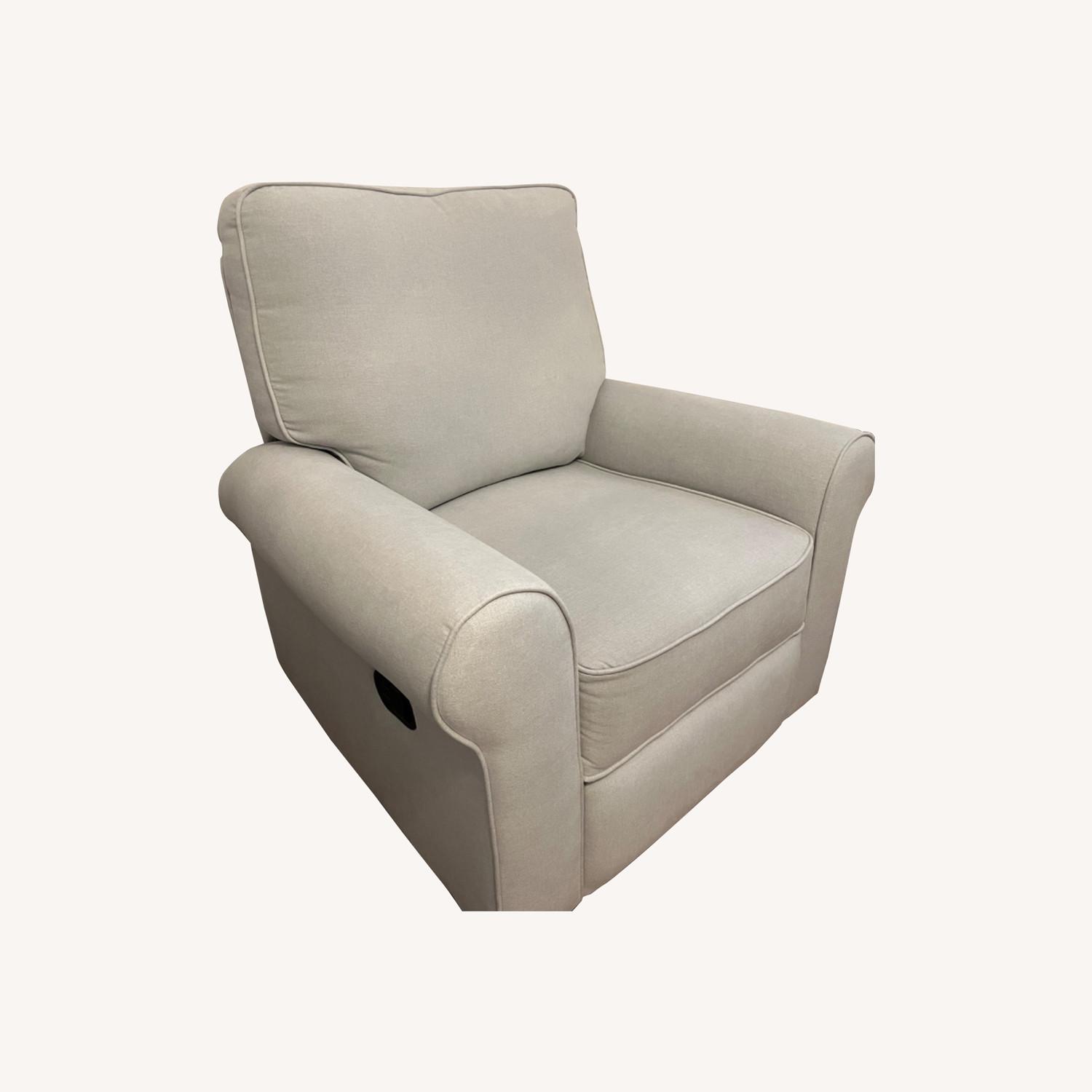 Pottery Barn Kids Comfort Swivel Glider Recliner AptDeco