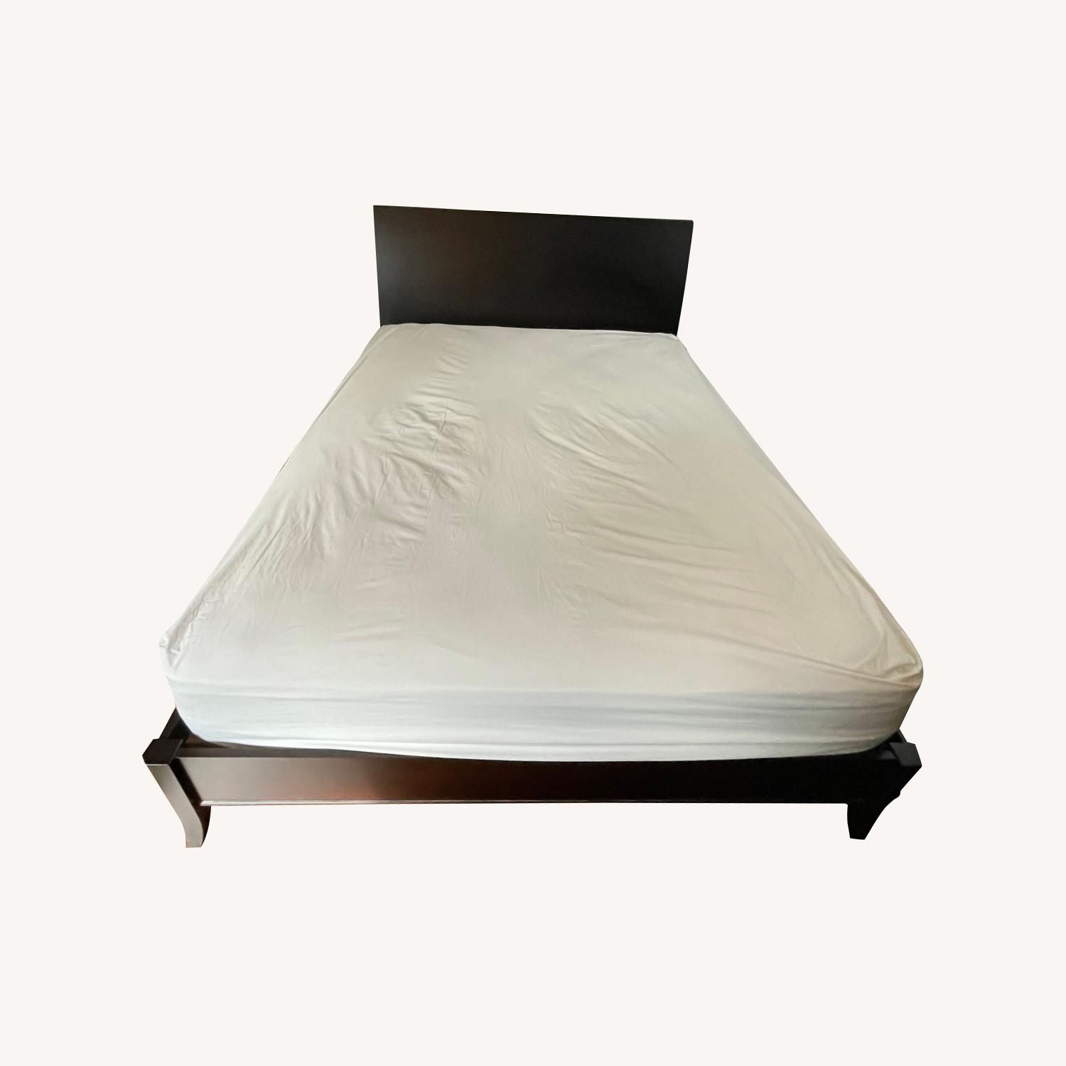 Crate & Barrel Queen Vendome Bed AptDeco