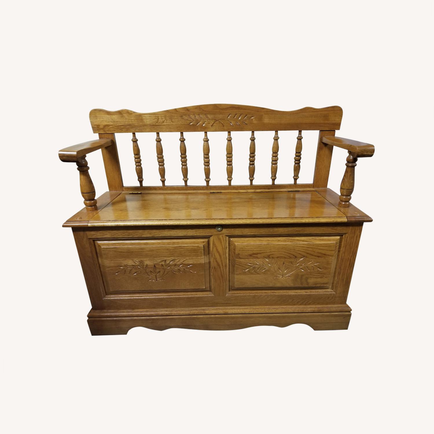 Bench Storage Seat - image-0