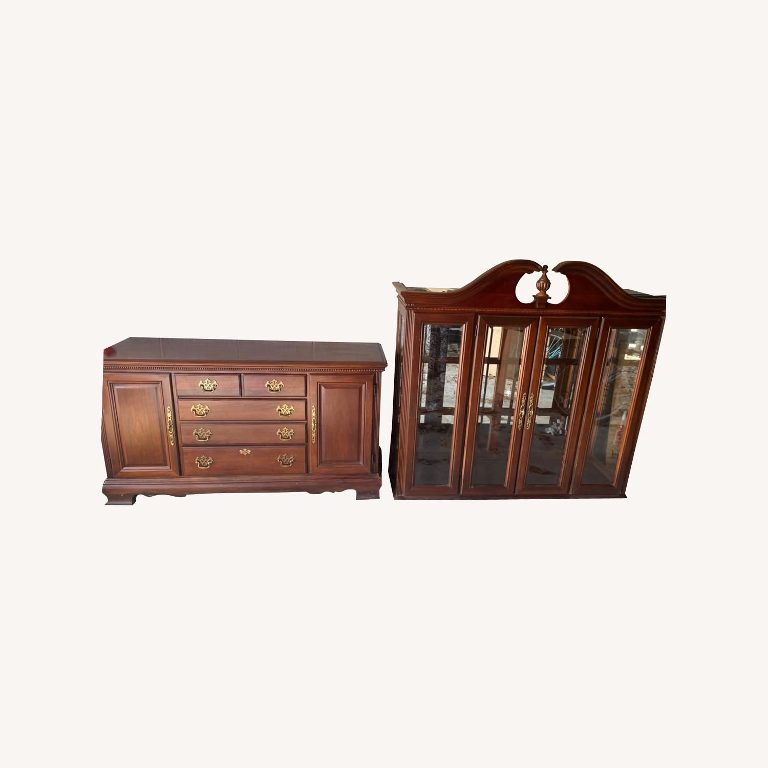 American Drew Cherry Grove China Cabinet - image-0