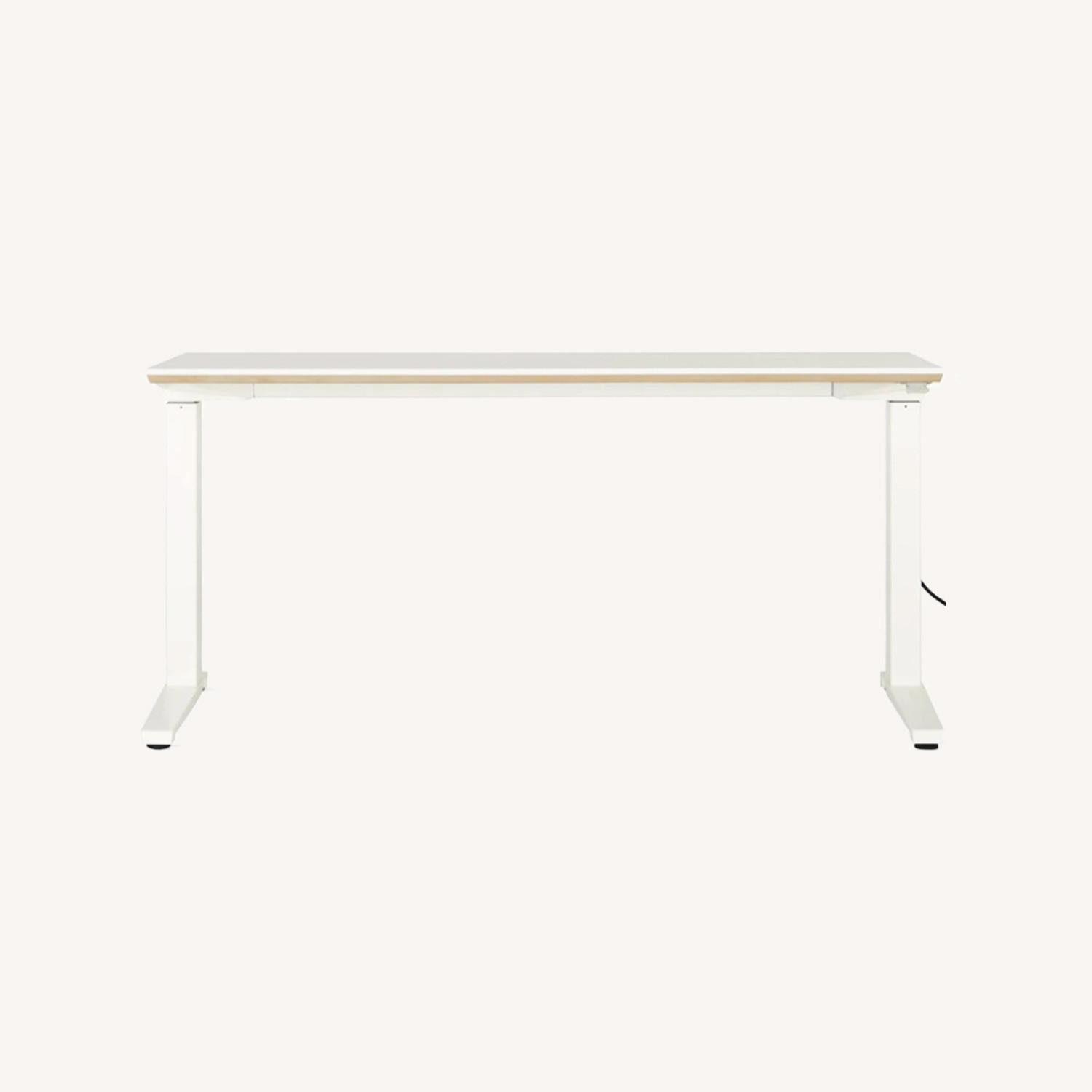 Herman Miller Renew Sit-to-Stand Desk, White - image-0