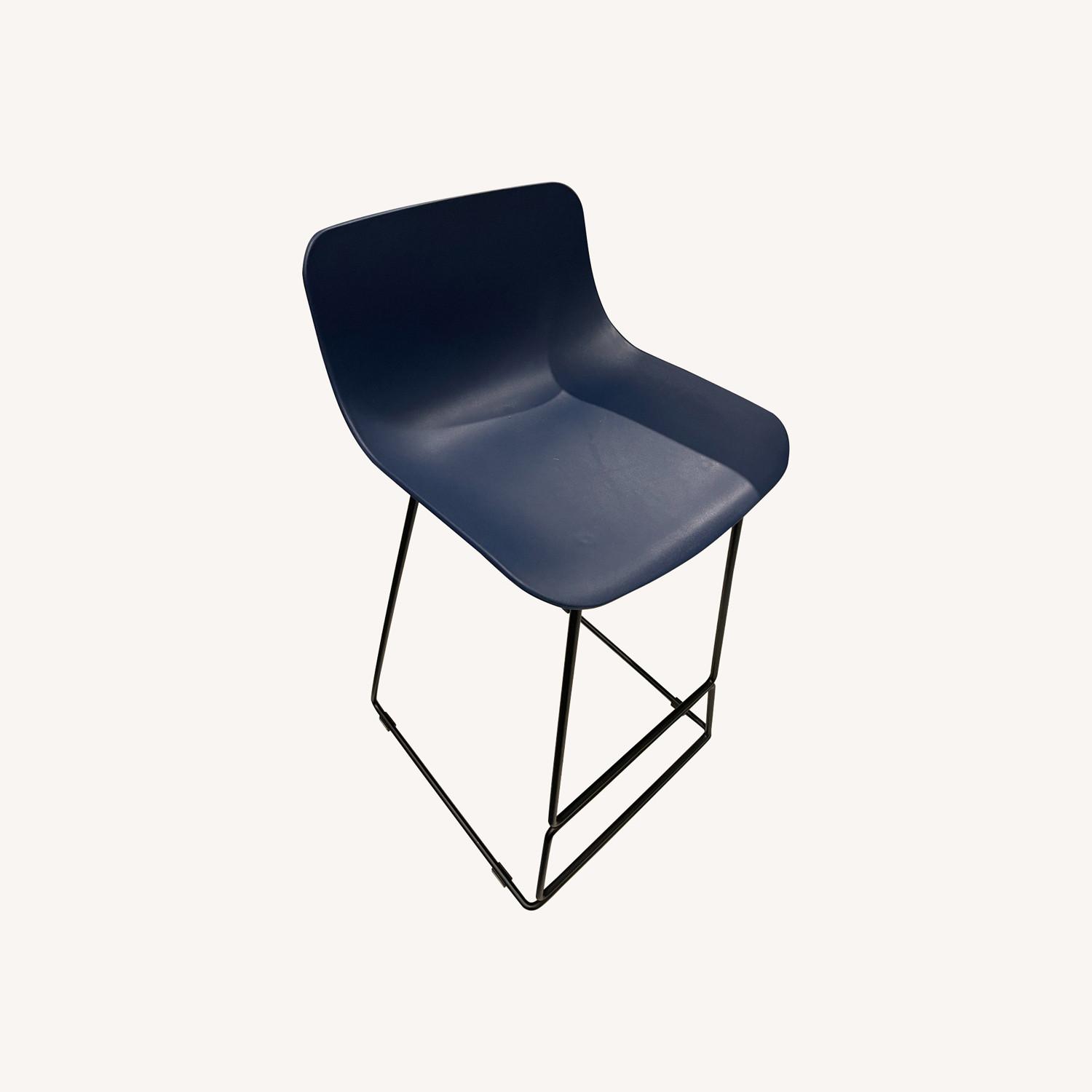 Article Anco Navy Counter Height Stools x3 - image-0