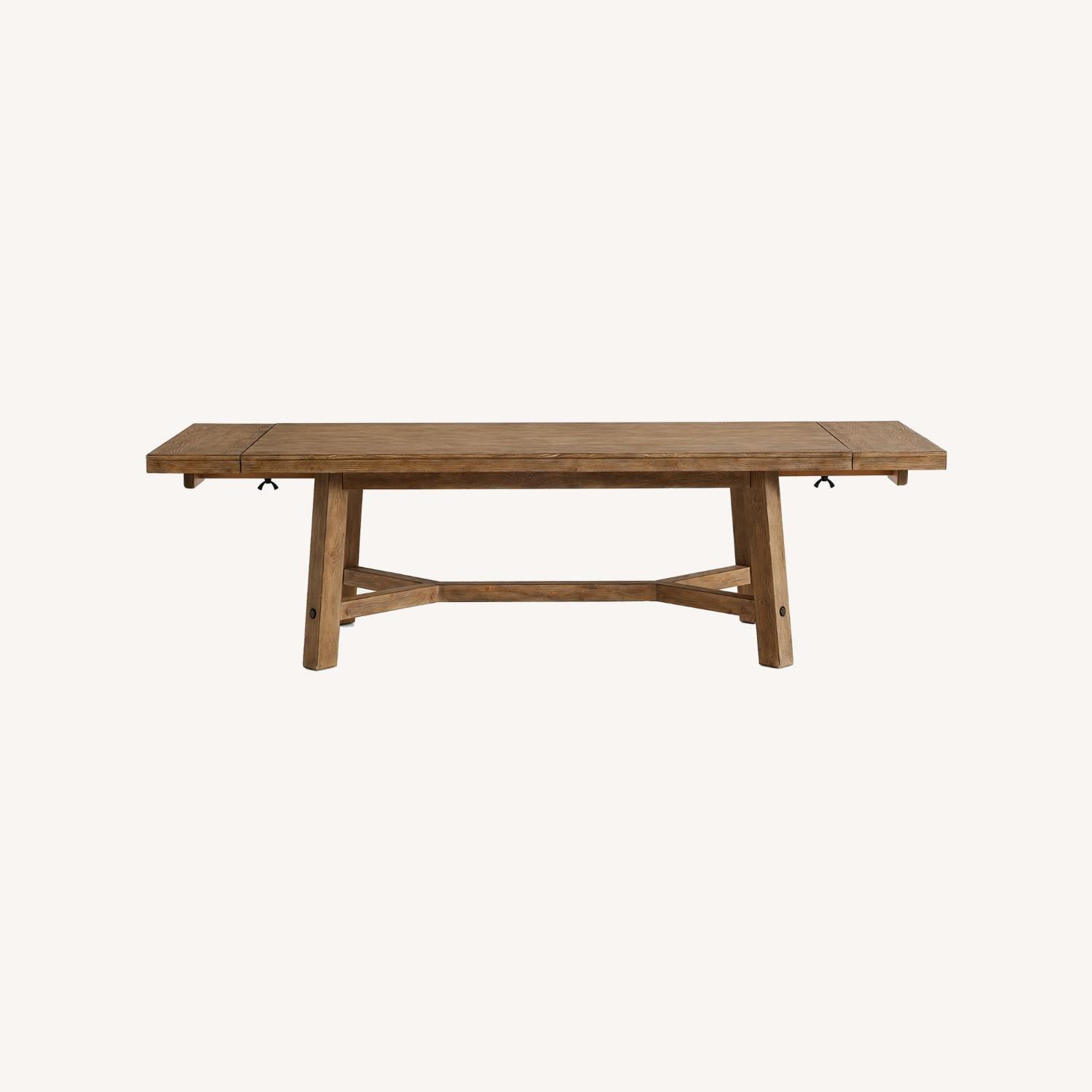 Pottery Barn Rustic Farmhouse Dining Table - image-0