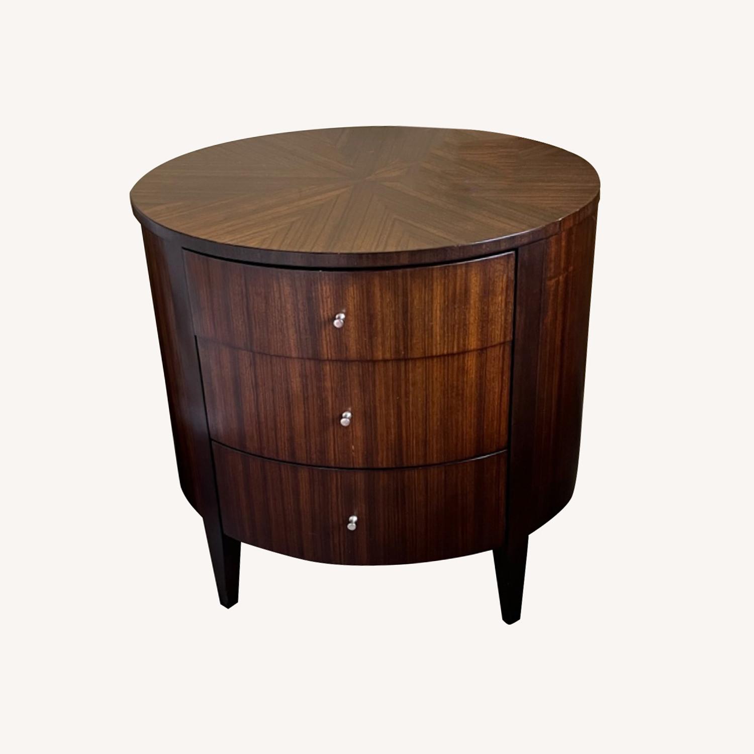 Ethan Allen Wood Night Table Set - image-0
