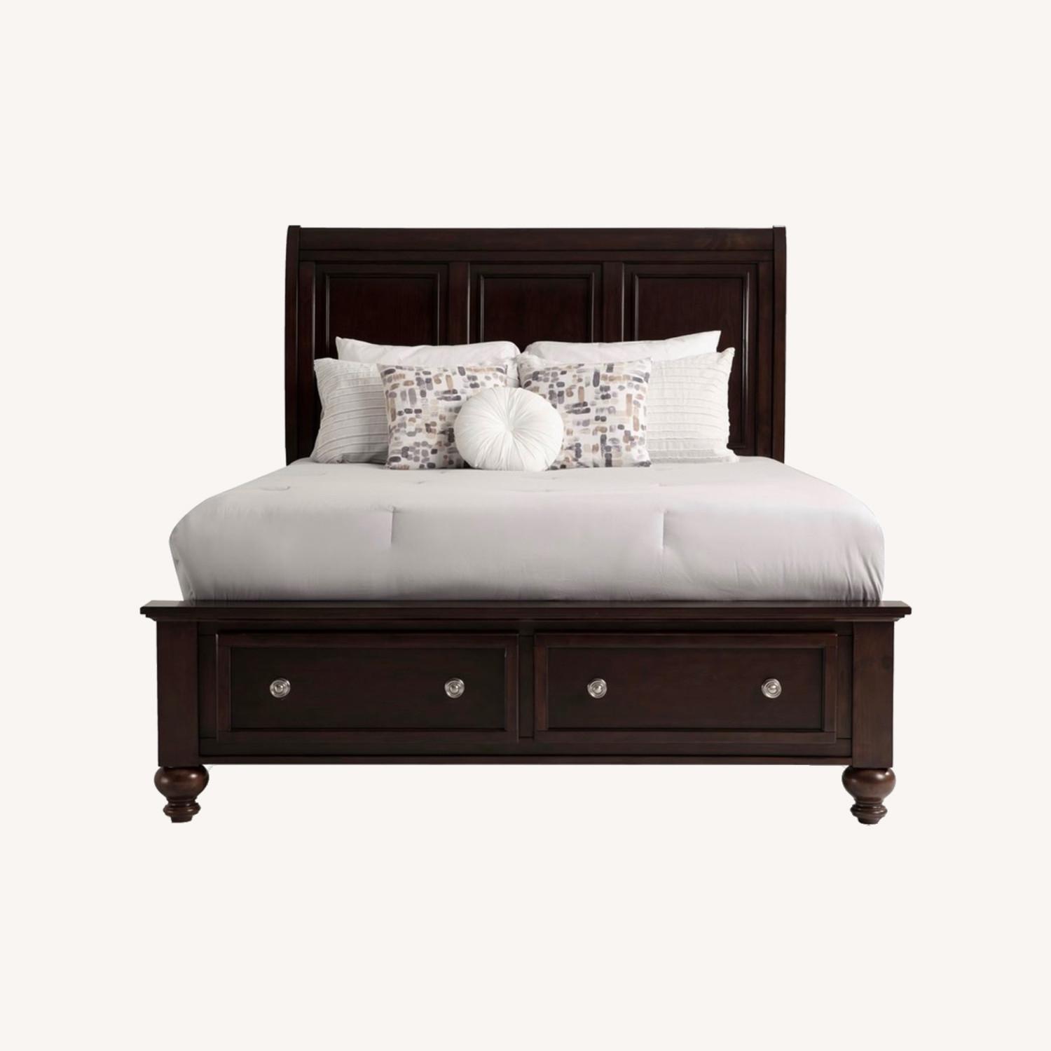 Bob's Discount Furniture Portsmouth Queen Storage Bed - image-0
