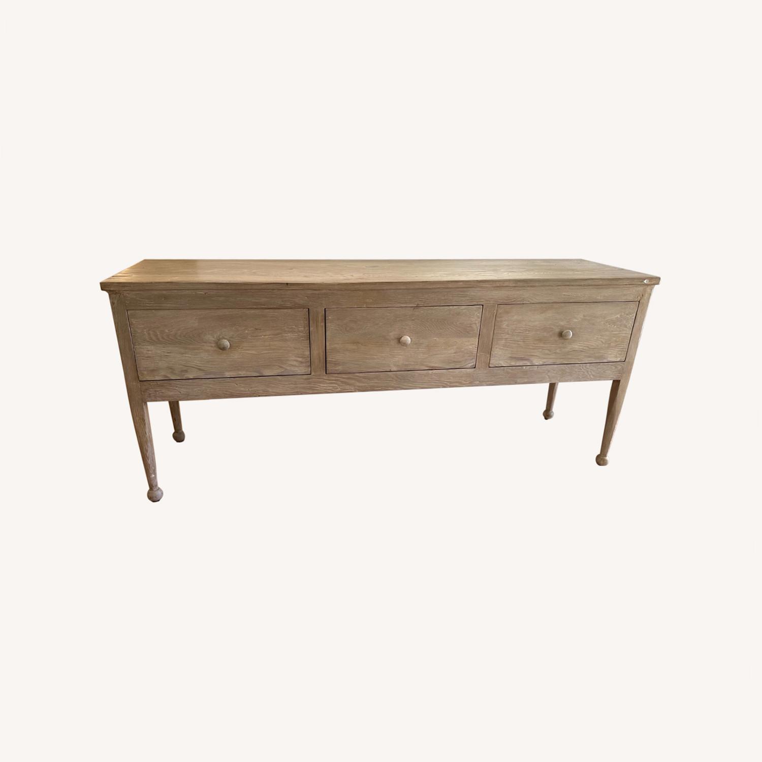 Amber Interiors Drew Sideboard in Light Pine - image-0