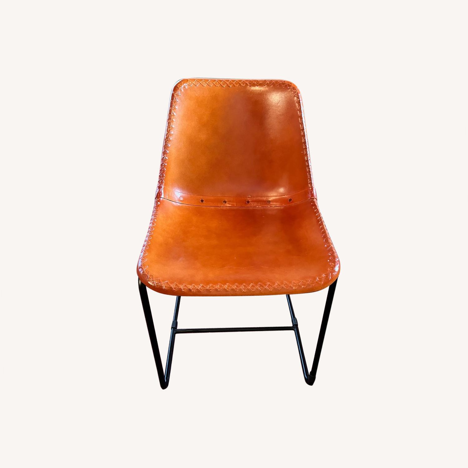 CB2 Roadhouse Leather Chair - image-0