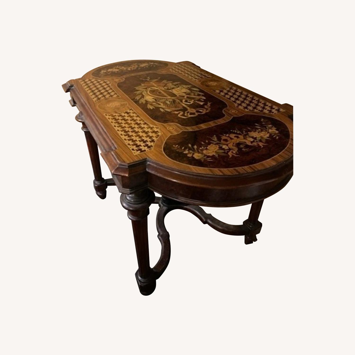 United Kingdom 1800s Inlay Table - image-0