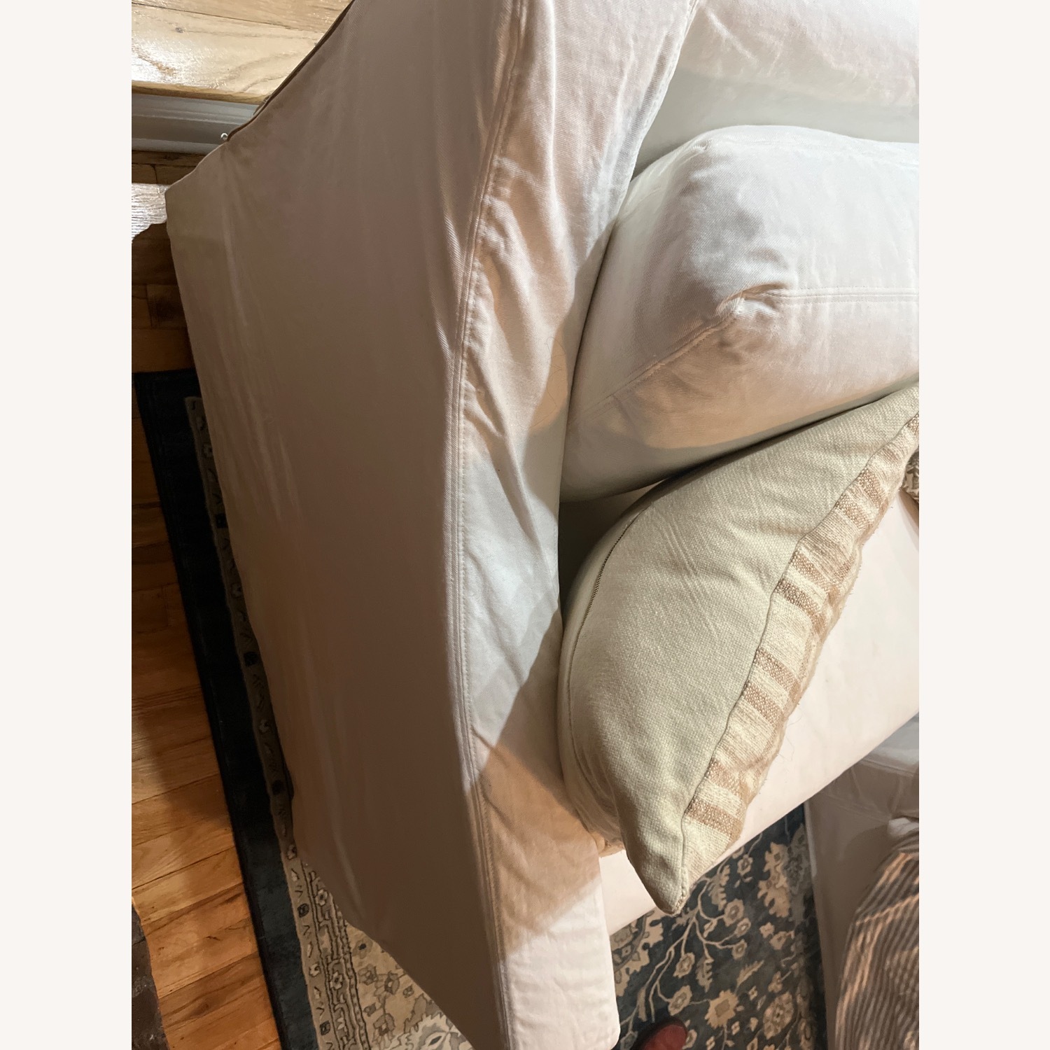 Pottery Barn York Deep Sloped Loveseat - image-4