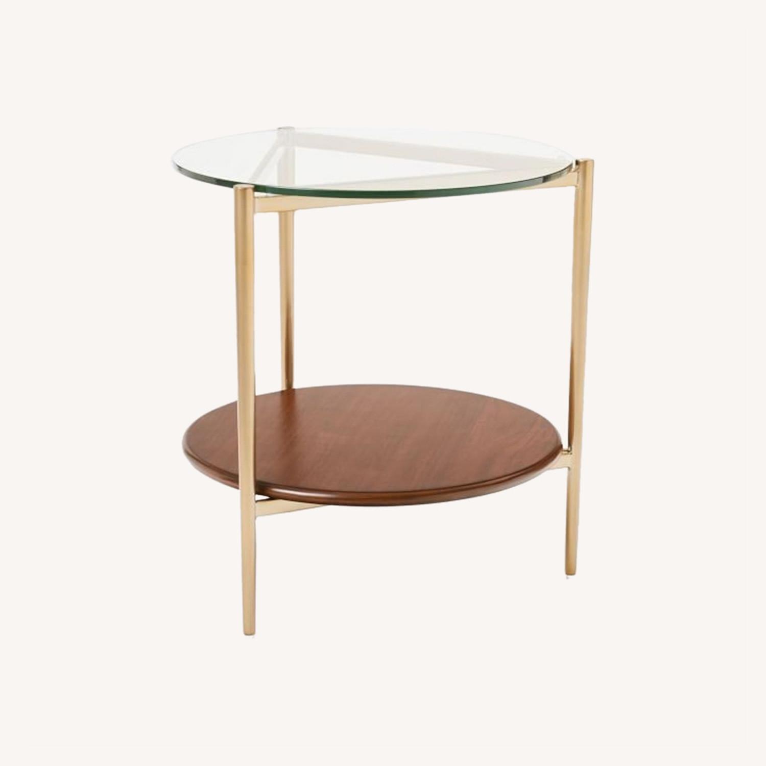 West Elm MidCentury Art Display Side Table AptDeco