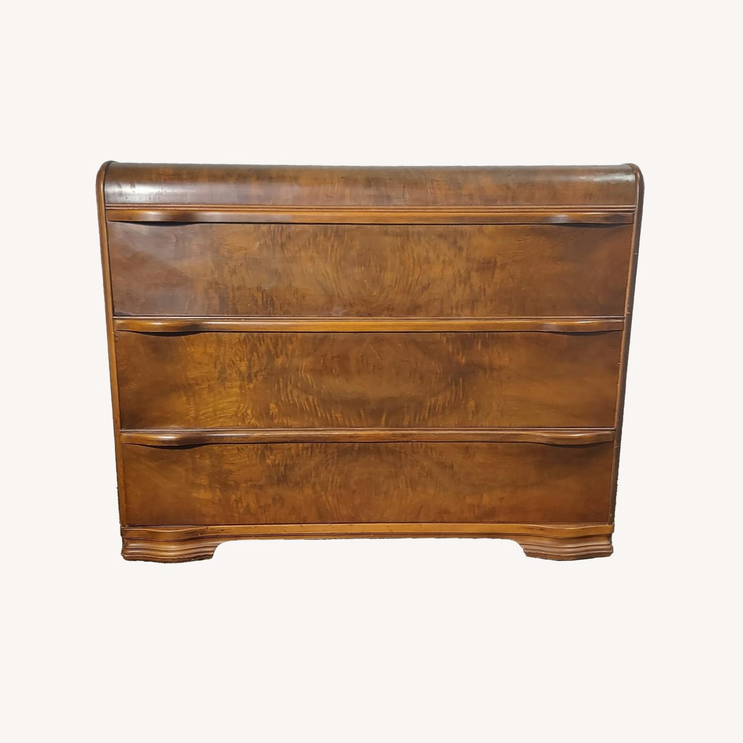 Art Deco Waterfall Dresser AptDeco