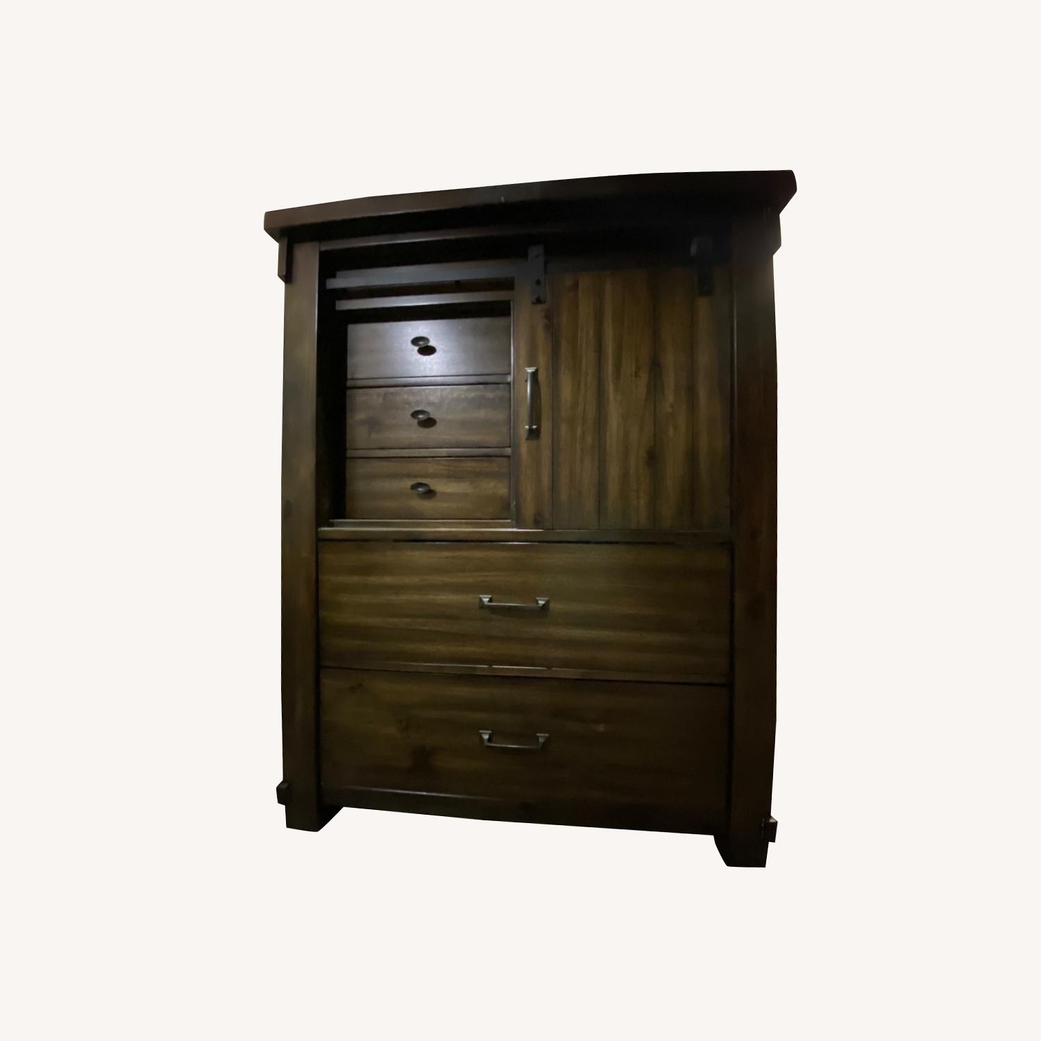 Ashley Lakeleigh Barn Door Dresser - image-0