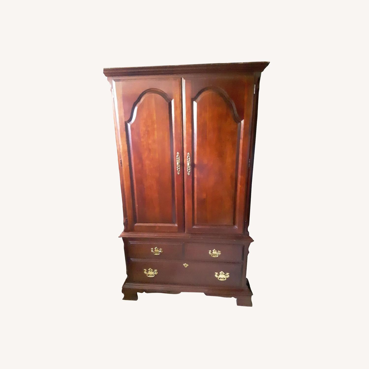 Pennsylvania House Cherry Armoire AptDeco