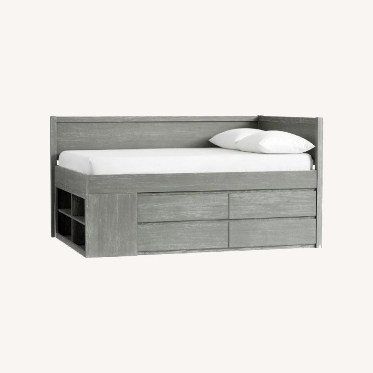 Pottery Barn Costa Corner Twin Captains Bed - image-0