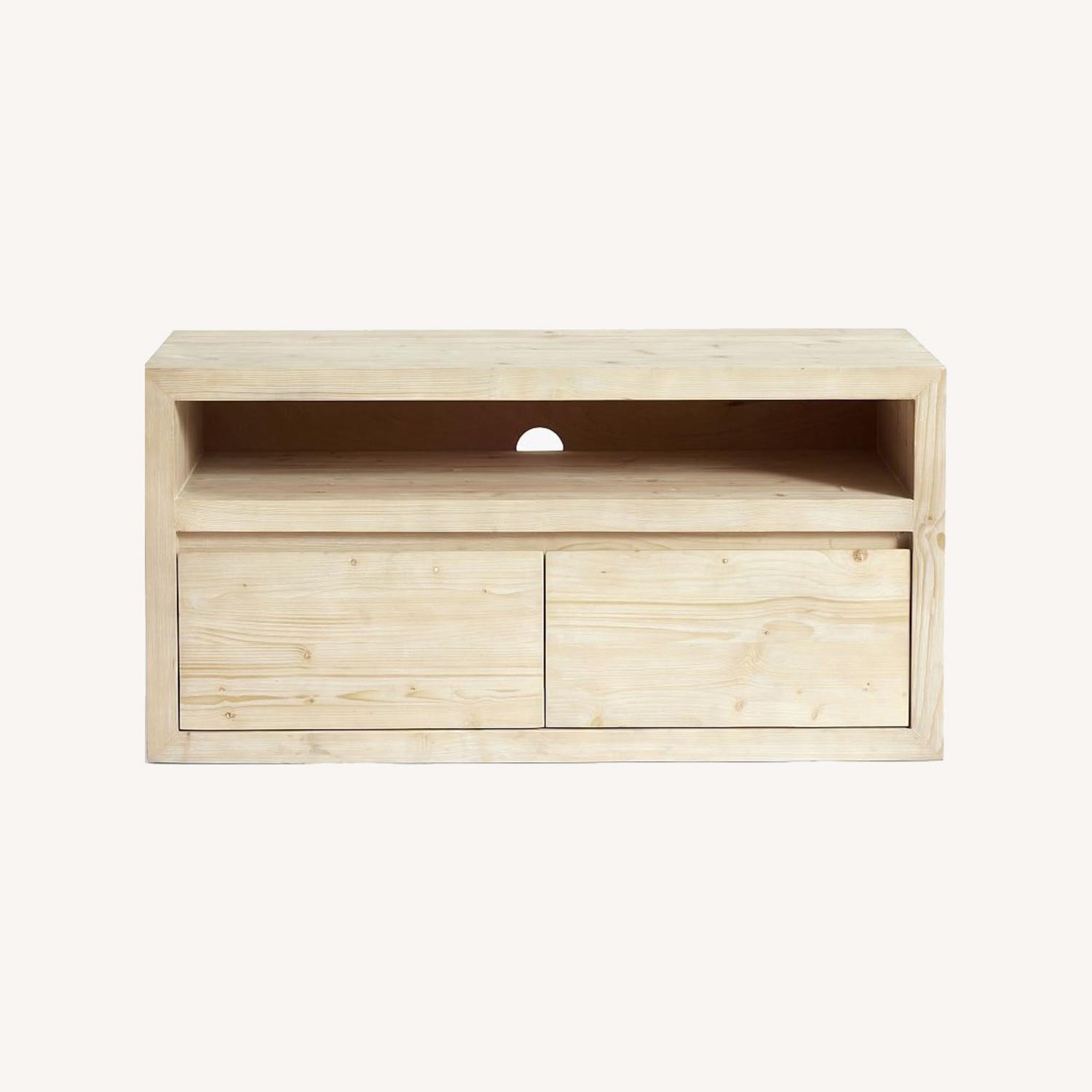 Pottery Barn Folsom 2Drawer Media Console AptDeco