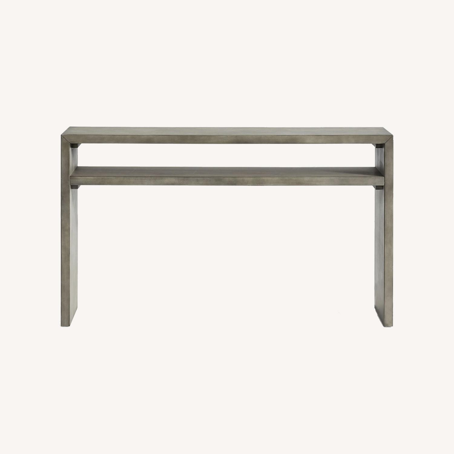 Pottery Barn Byron Waterfall Console Table - image-0