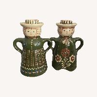 Vintage Polish Candle Holders