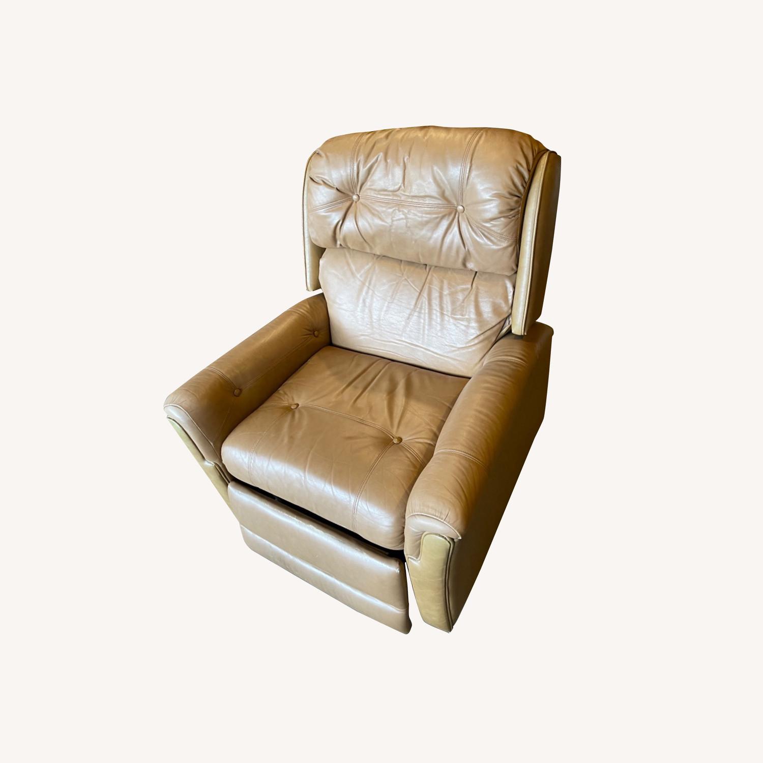 Leather Recliner Chair - image-0