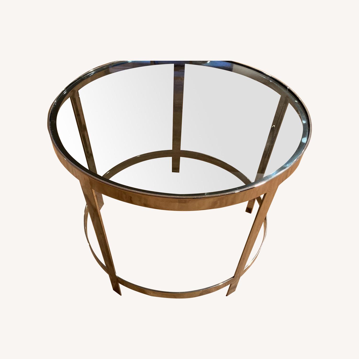 Mitchell Gold + Bob Williams Gold Vega Side table - image-0
