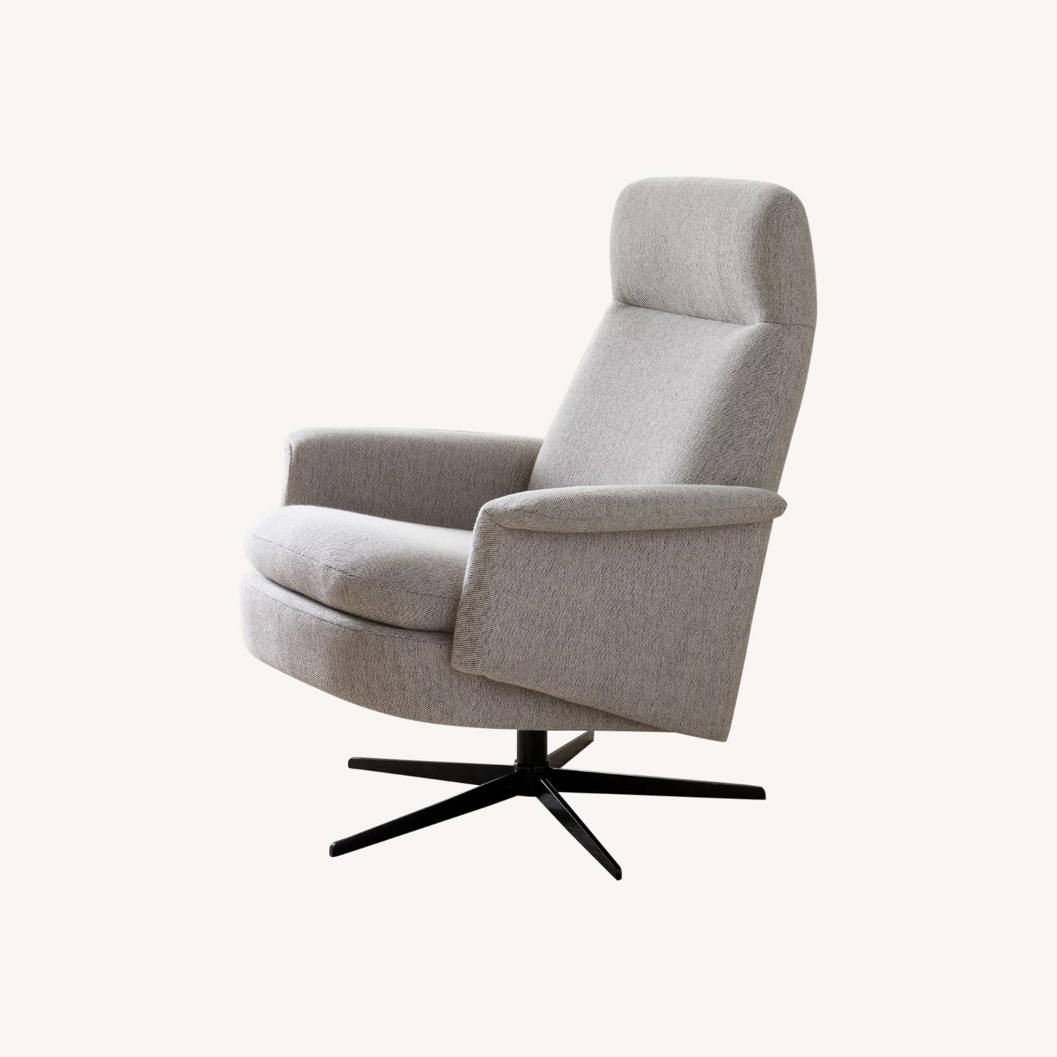 West Elm Open Box: Crescent Swivel Recliner - image-0