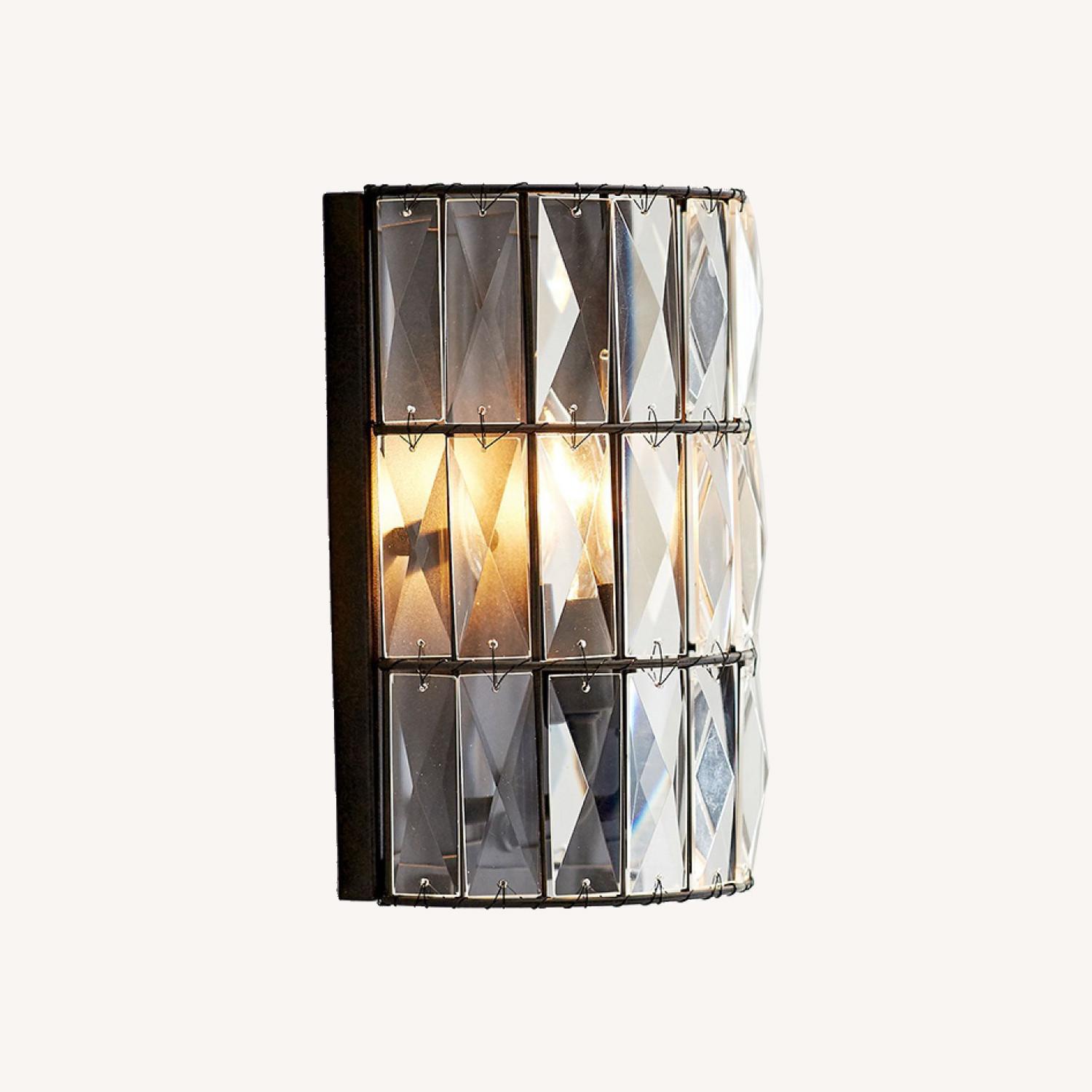 Pottery Barn Adeline Crystal Sconce - image-0