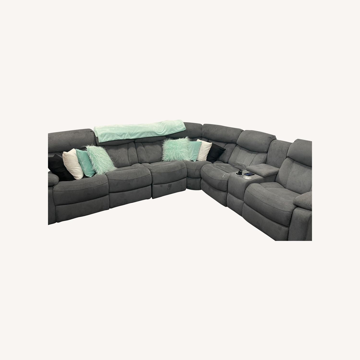 Raymour & Flanigan Sectional - image-0