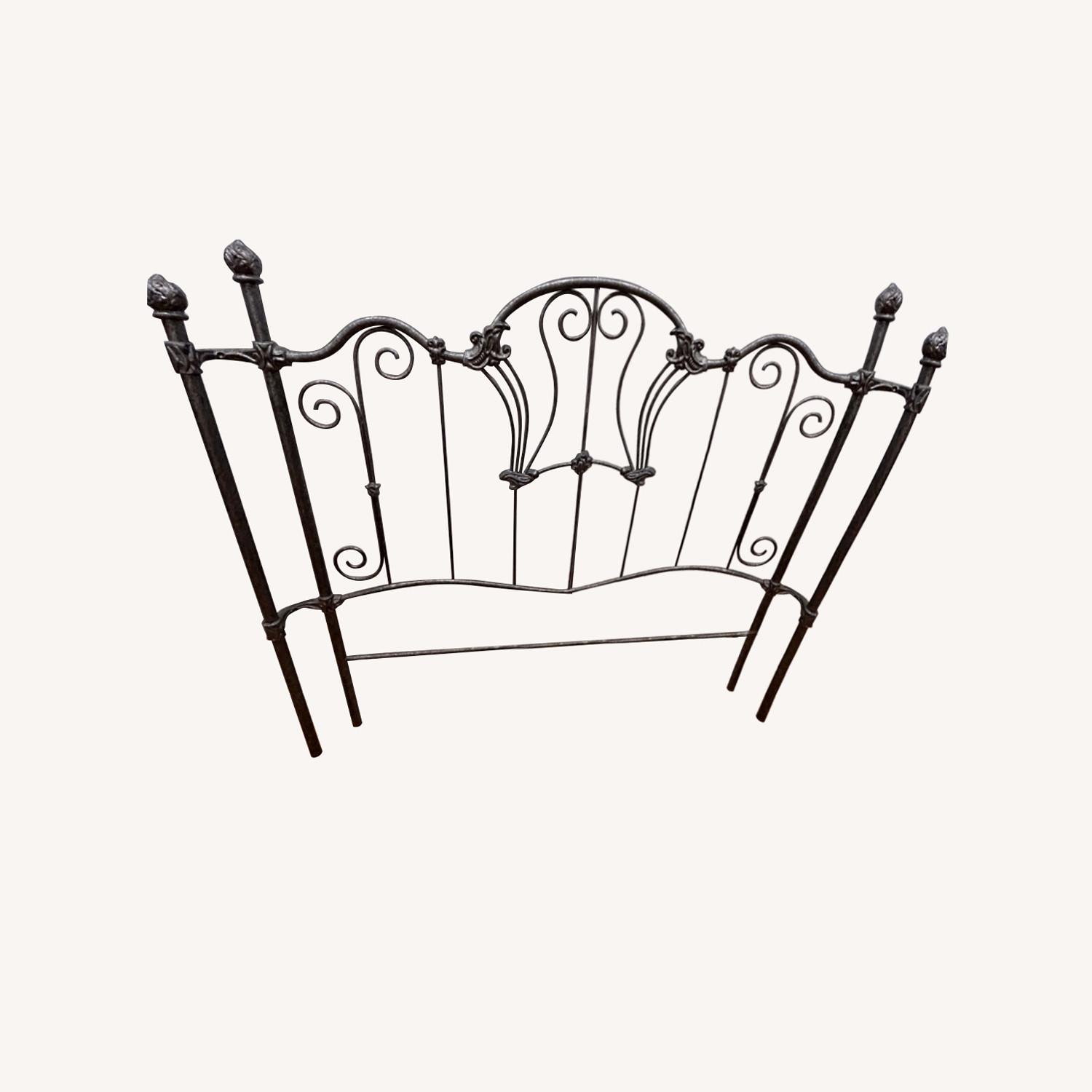 Queen Sized Metal Headboard - image-0